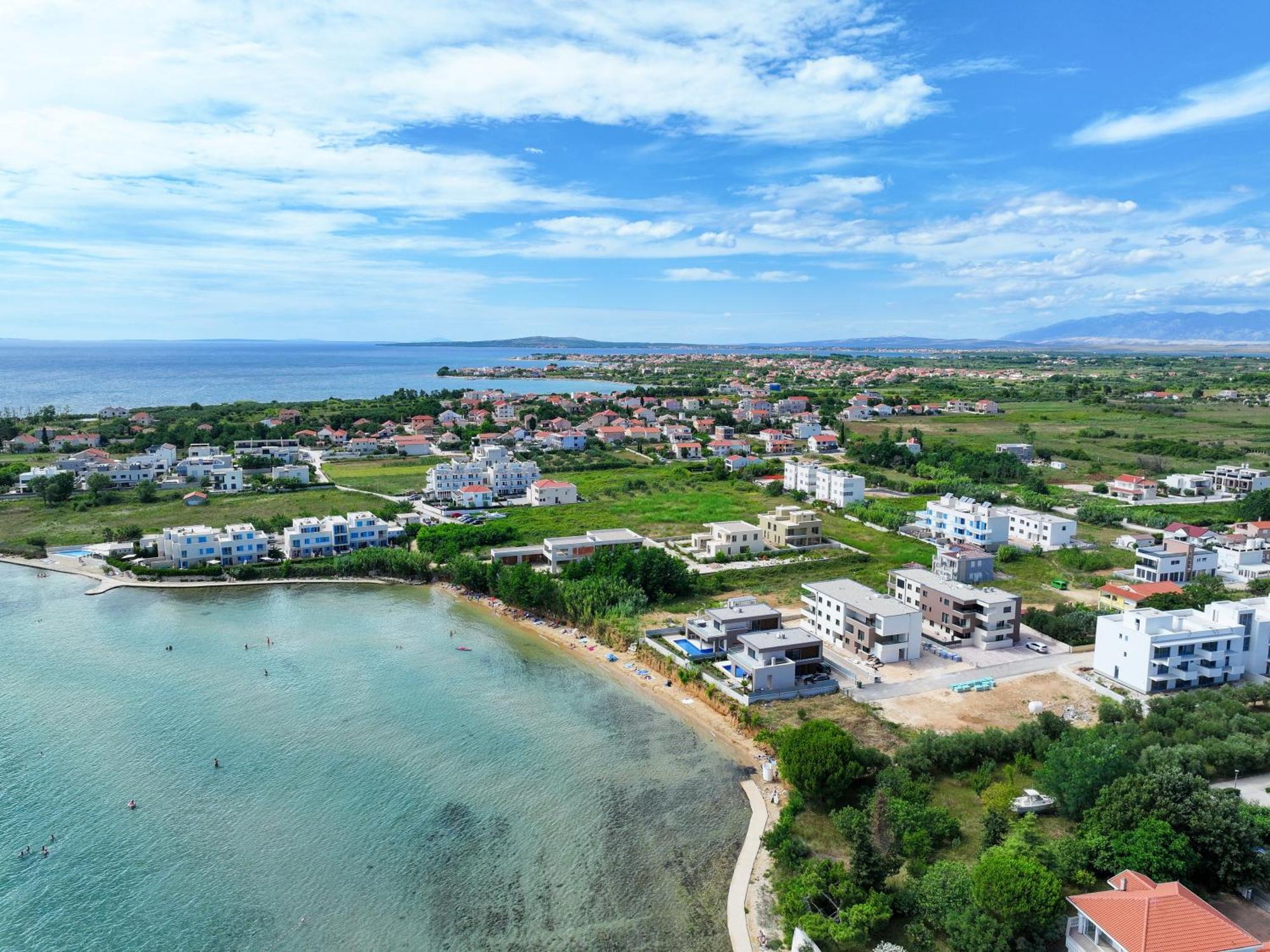 Deluxe Apartments Privlaka On The Sand Extérieur photo