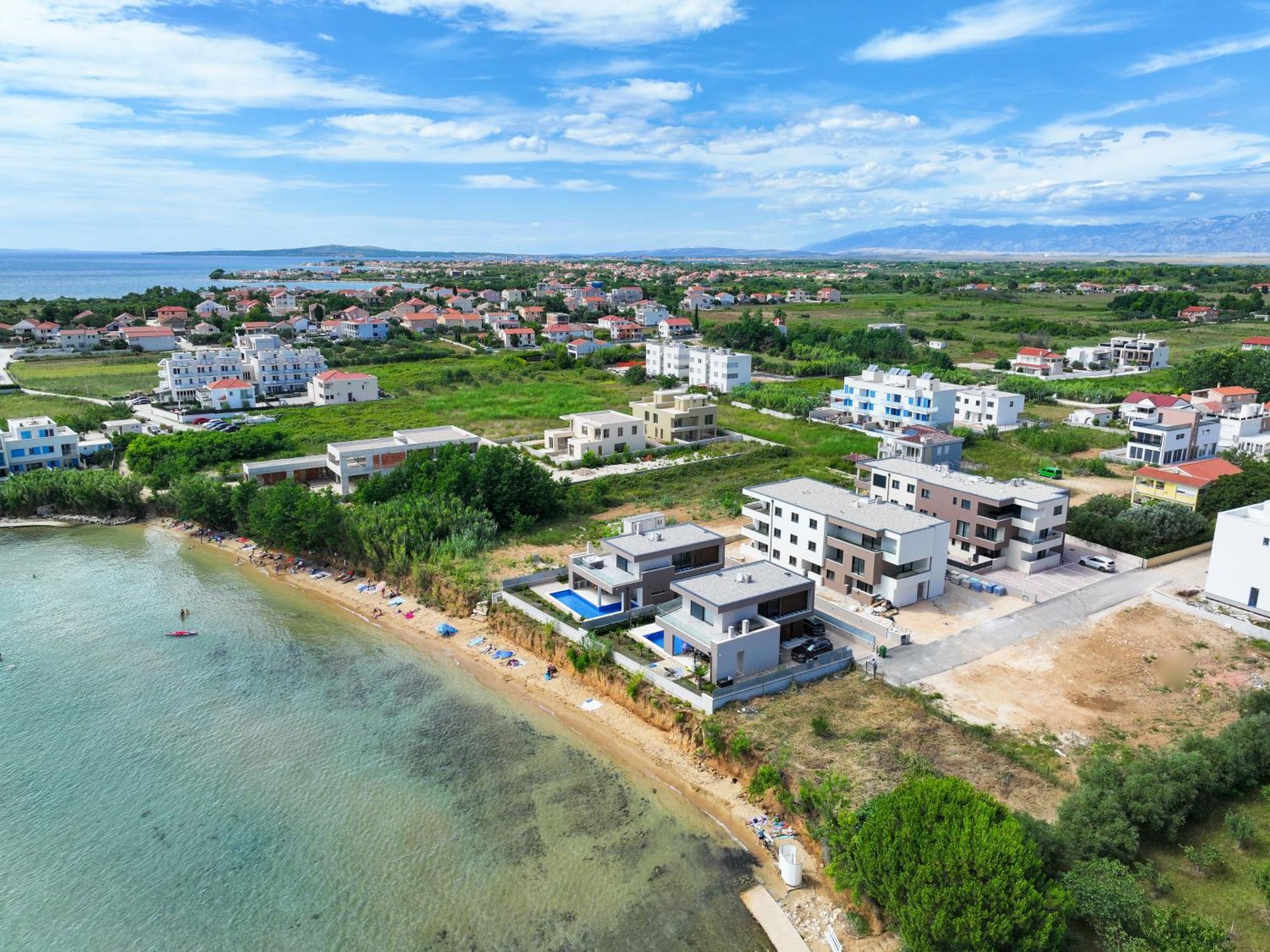 Deluxe Apartments Privlaka On The Sand Extérieur photo
